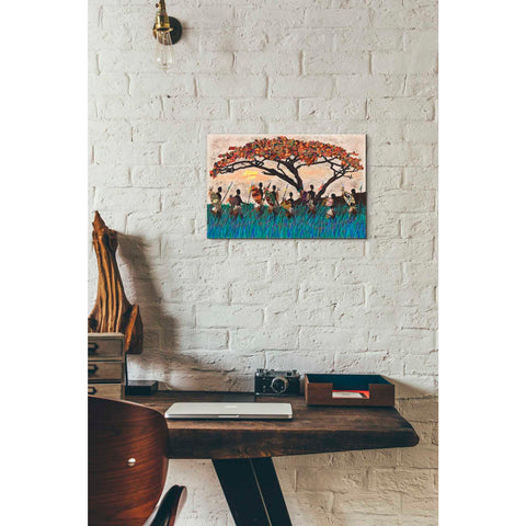 Image of 'Planes of Africa III' by Alonzo Saunders Giclee Canvas Wall Art