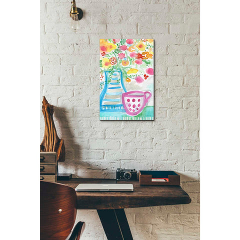 Image of 'Create Wine' by Linda Woods, Canvas Wall Art,12 x 18