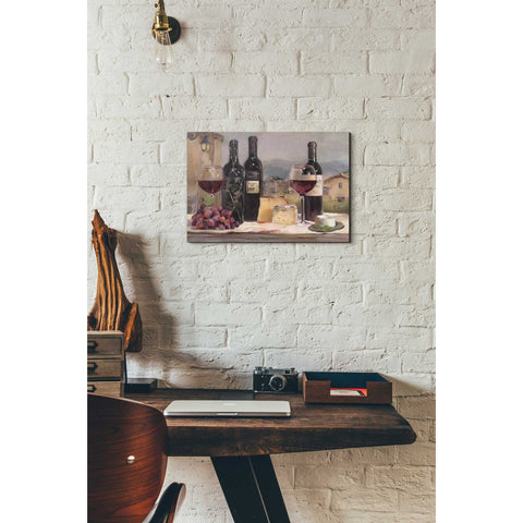Image of 'Villa Reds' by Marilyn Hageman, Canvas Wall Art,12 x 18