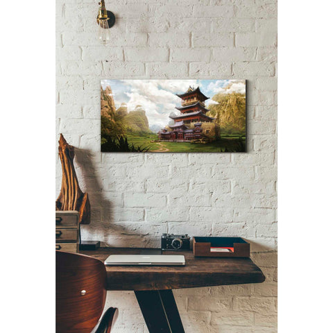 Image of 'Hidden Temple' by Jonathan Lam, Giclee Canvas Wall Art