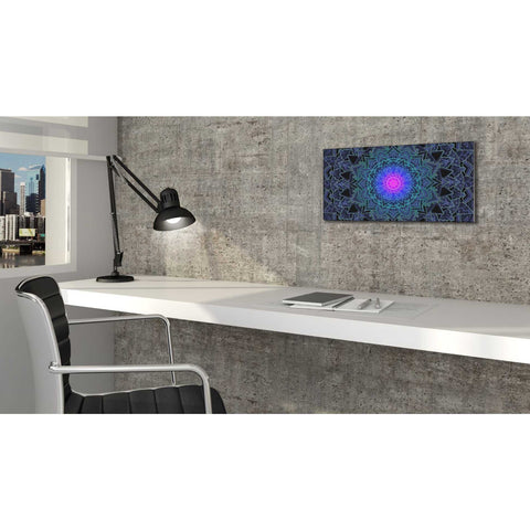 Image of 'Mandala Love' by Cameron Gray, Canvas Wall Art,24 x 12