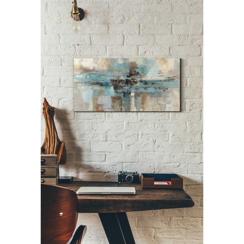 Image of 'Morning Fjord' by Silvia Vassileva, Canvas Wall Art,12 x 24