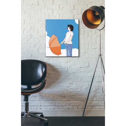 Image of 'After the Rain' by Sai Tamiya, Canvas Wall Art,16 x 18