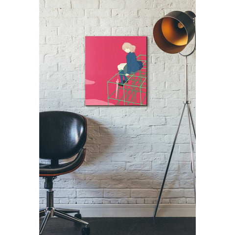 Image of 'Jungle Gym' by Sai Tamiya, Canvas Wall Art,16 x 18