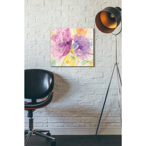 Image of 'Spring Abstracts Florals I' by Albena Hristova, Canvas Wall Art,18 x 16