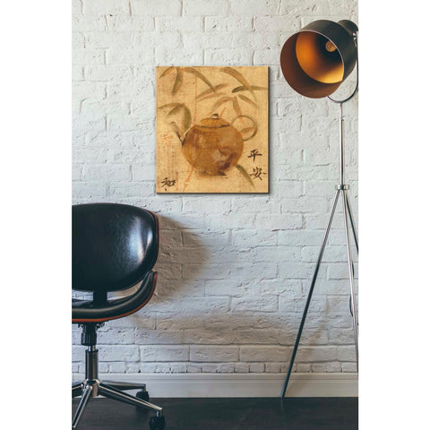 Image of 'Asian Teapot IV' by Cheri Blum, Canvas Wall Art,16 x 18
