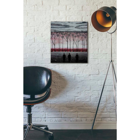 Image of 'SILENT SUITS' by DB Waterman, Giclee Canvas Wall Art