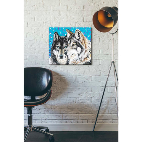 Image of 'Grey Wolf I' by Carolee Vitaletti Giclee Canvas Wall Art