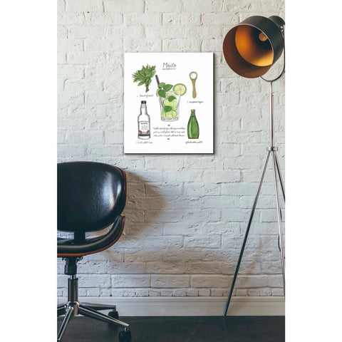 Image of 'Classic Cocktail - Old Fashioned" by Naomi McCavitt. McCavitt Giclee Canvas Wall Art