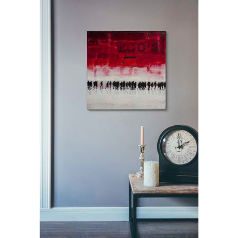 Image of 'EGO'S' by DB Waterman, Canvas Wall Art,18 x 18