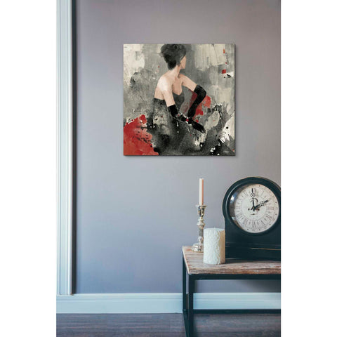 Image of 'Beautiful Gaze I Neutral' by Albena Hristova, Canvas Wall Art,18 x 18