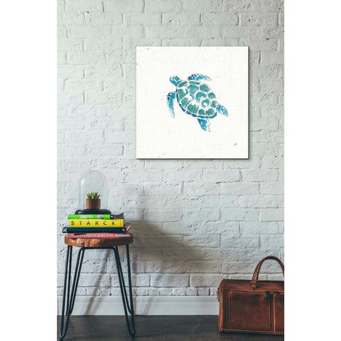 Image of 'Maritime VII' by Daphne Brissonet, Canvas Wall Art,18 x 18