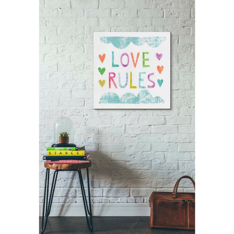 Image of 'Unicorn Magic III' by Melissa Averinos, Canvas Wall Art,18 x 18