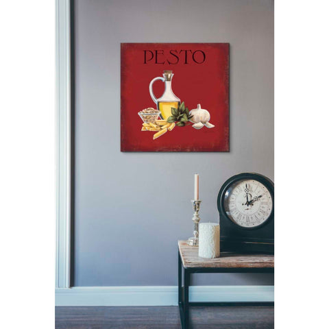 Image of 'Italian Cuisine II' by Marco Fabiano, Canvas Wall Art,18 x 18