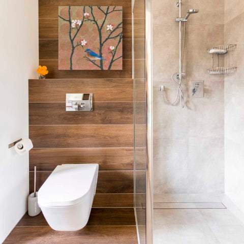 Image of 'Cherry Blossoms I' by Kathrine Lovell, Canvas Wall Art,18 x 18