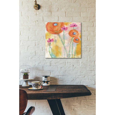 Image of 'With The Breeze' by Linda Woods, Canvas Wall Art,18 x 18