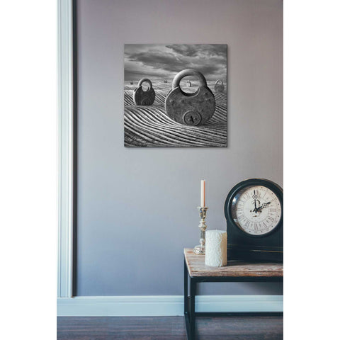 Image of 'Locked Landscape' by Dariusz Klimczak, Canvas Wall Art,18 x 18