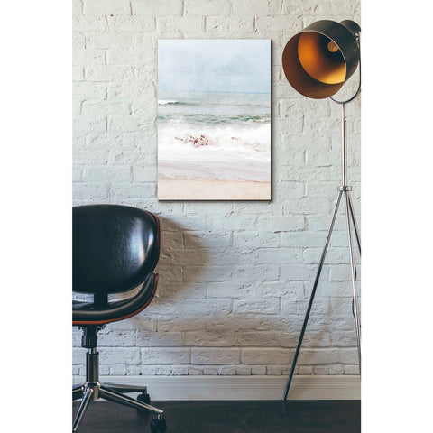 Image of 'Pastel Waves' by Linda Woods, Canvas Wall Art,18 x 26