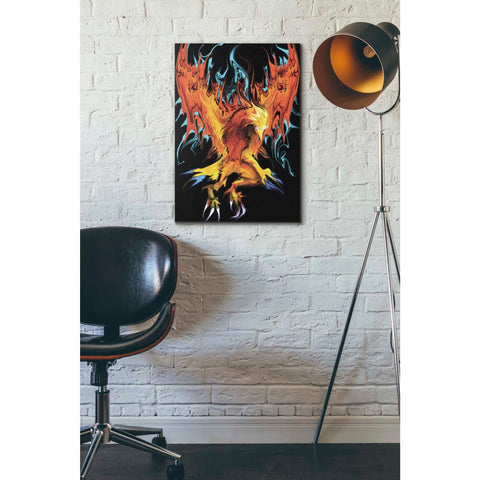 Image of 'Fall To Ashes' by Michael StewArt, Canvas Wall Art,18 x 26