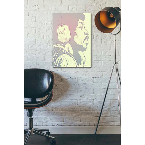 Image of 'Jimi Hendrix' by Giuseppe Cristiano, Canvas Wall Art,18 x 26