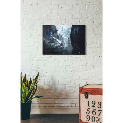 Image of 'Winter Ruins' by Jonathan Lam, Canvas Wall Art,18 x 26