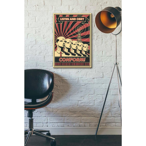 Image of 'Conform' Canvas Wall Art,18 x 26
