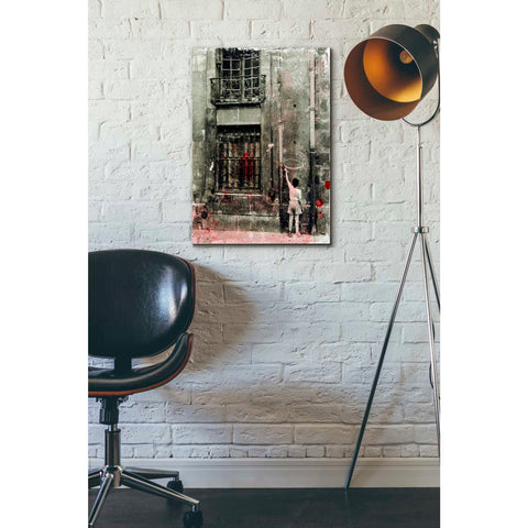 Image of 'FIRST GRAFFITI' by DB Waterman, Giclee Canvas Wall Art