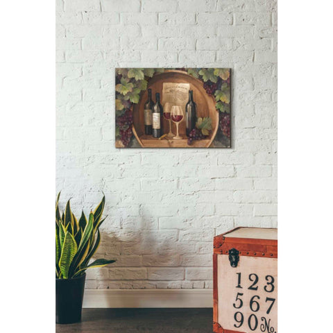 Image of 'At the Winery' by Albena Hristova, Canvas Wall Art,26 x 18