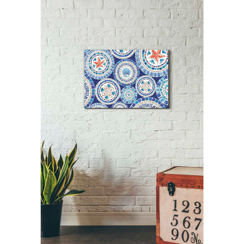 Image of 'Maritime XV' by Daphne Brissonet, Canvas Wall Art,18 x 26