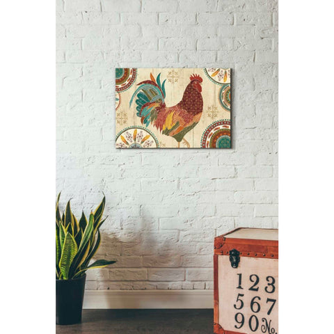 Image of 'At the Barn I' by Veronique Charron, Canvas Wall Art,26 x 18