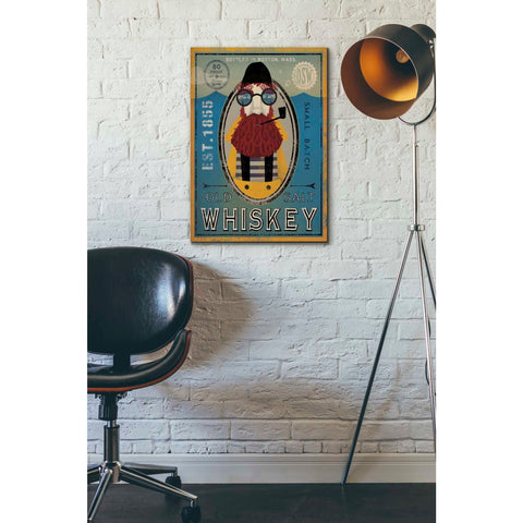 Image of 'Fisherman IV Old Salt Whiskey' by Ryan Fowler, Canvas Wall Art,18 x 26