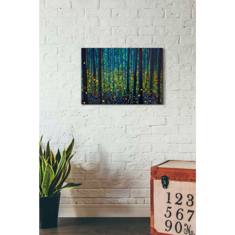 Image of 'FIREFLIES' by DB Waterman, Giclee Canvas Wall Art
