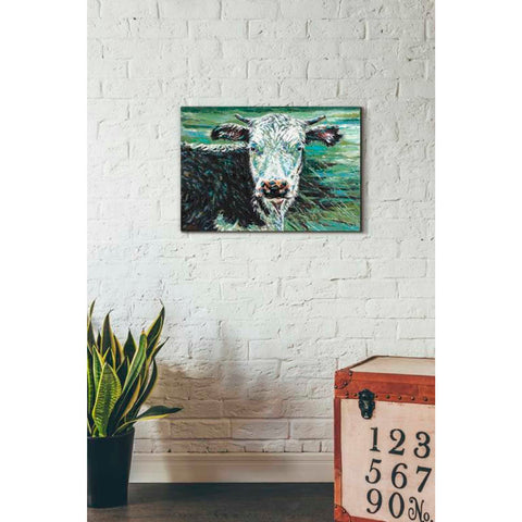 Image of 'Marshland Cow I' by Carolee Vitaletti Giclee Canvas Wall Art