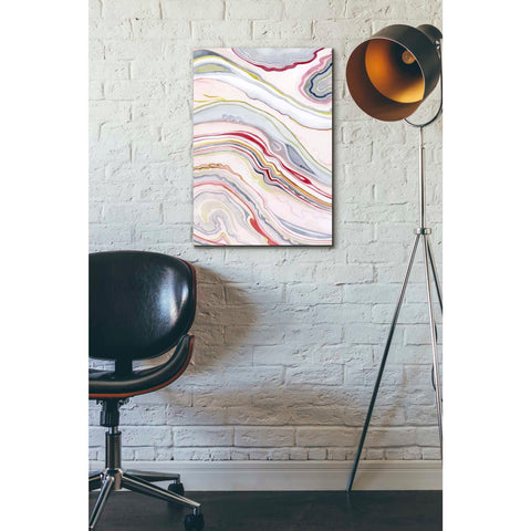 Image of 'Watercolor Marbling II' by Grace Popp Canvas Wall Art,18 x 26