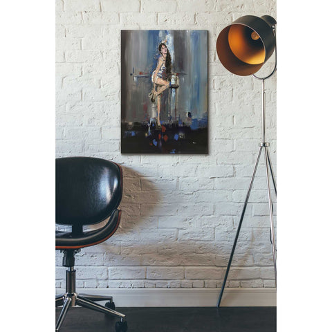 Image of 'Nicki' by Oscar Alvarez Pardo, Canvas Wall Art,18 x 26