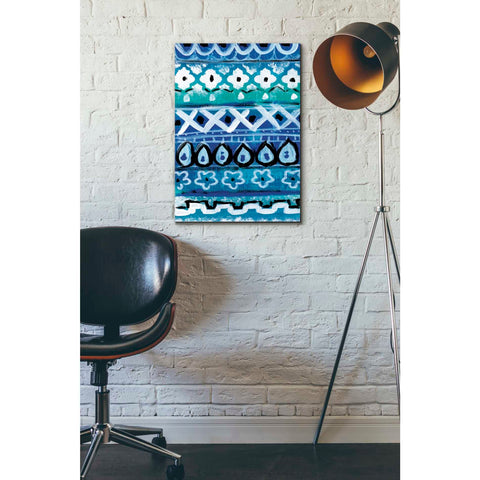 Image of 'Pattern Painting V' by Linda Woods, Canvas Wall Art,18 x 26