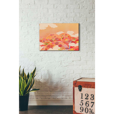 Image of 'Autumn Hill' by Zigen Tanabe, Giclee Canvas Wall Art