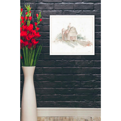 Image of 'Farm Friends XV Barn' by Lisa Audit, Canvas Wall Art,,20 x 24
