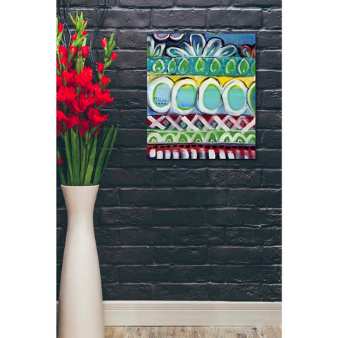 Image of 'Fiesta I' by Linda Woods, Canvas Wall Art,20 x 24