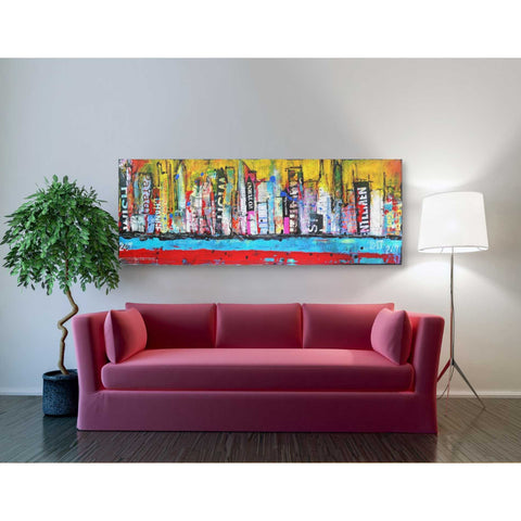 Image of 'Skyline' by Erin Ashley Canvas Wall Art,20 x 60