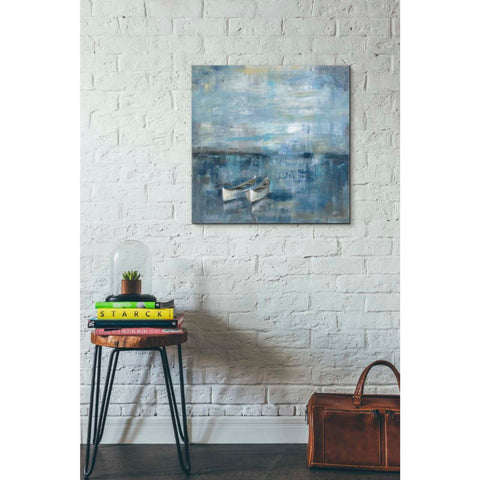 Image of 'Two Boats' by Silvia Vassileva, Canvas Wall Art,26 x 26