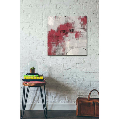 Image of 'Stone Gardens II Red' by Silvia Vassileva, Canvas Wall Art,26 x 26