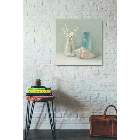 Image of 'Lily of the Valley Spa' by Danhui Nai, Canvas Wall Art,26 x 26
