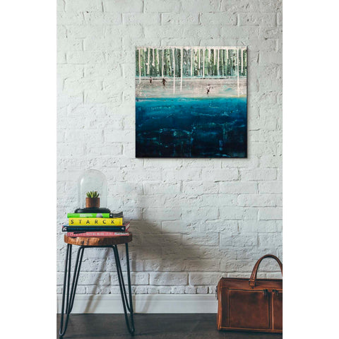 Image of 'FREEZING' by DB Waterman, Canvas Wall Art,26 x 26