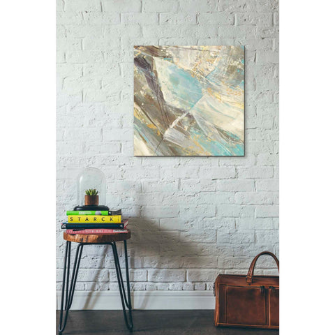 Image of 'Blue Water I' by Albena Hristova, Canvas Wall Art,26 x 26