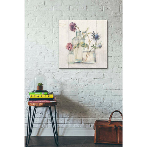 Image of 'Blossoms on Birch II' by Cheri Blum, Canvas Wall Art,26 x 26