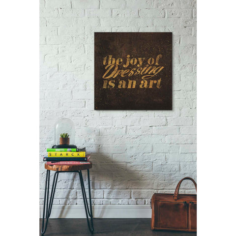 Image of 'Shoe Fetish Quotes V' by Emily Adams, Canvas Wall Art,26 x 26