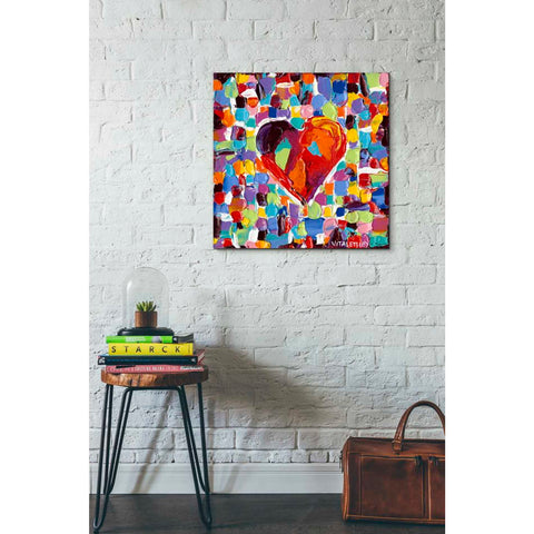 Image of 'Mosaic Heart III' by Carolee Vitaletti Giclee Canvas Wall Art