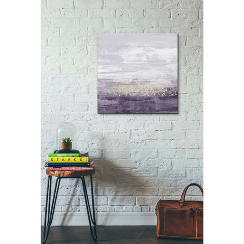 Image of 'Amethyst Glitter II' by Jennifer Goldberger Giclee Canvas Wall Art