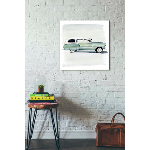 Image of 'Classic Autos III' by Jennifer Paxton Giclee Canvas Wall Art
